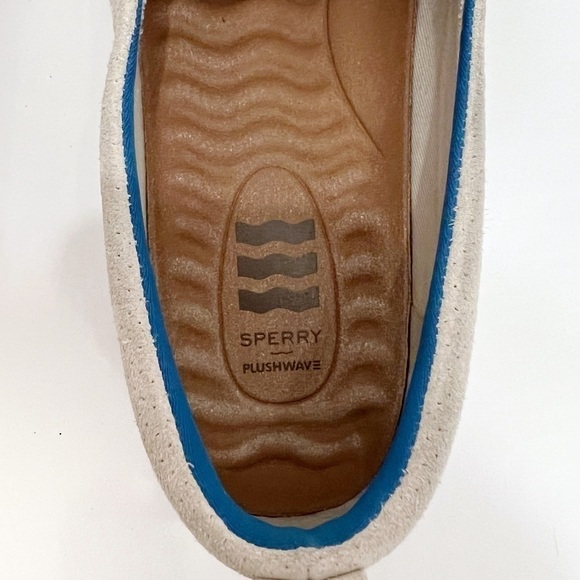SPERRY Top Sider Women Crest Moonbeam Perf Loafers Size 12 - Picture 9 of 10